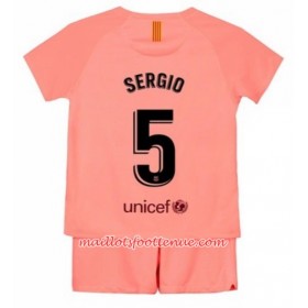 Maillot/Tenue Barcelone Sergio 5 Enfant Troisieme 2018/2019